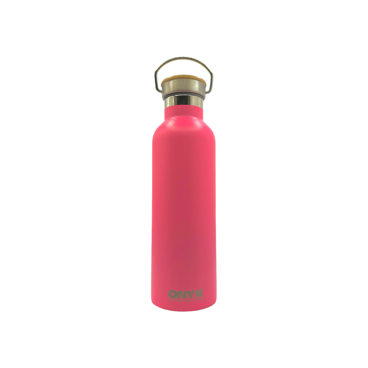 Onyx Stainless Steel Insulated Water Bottle - 700ml capacity. Keep beverages hot for 12 hours and cold for 24 hours. Colour Hot Pink