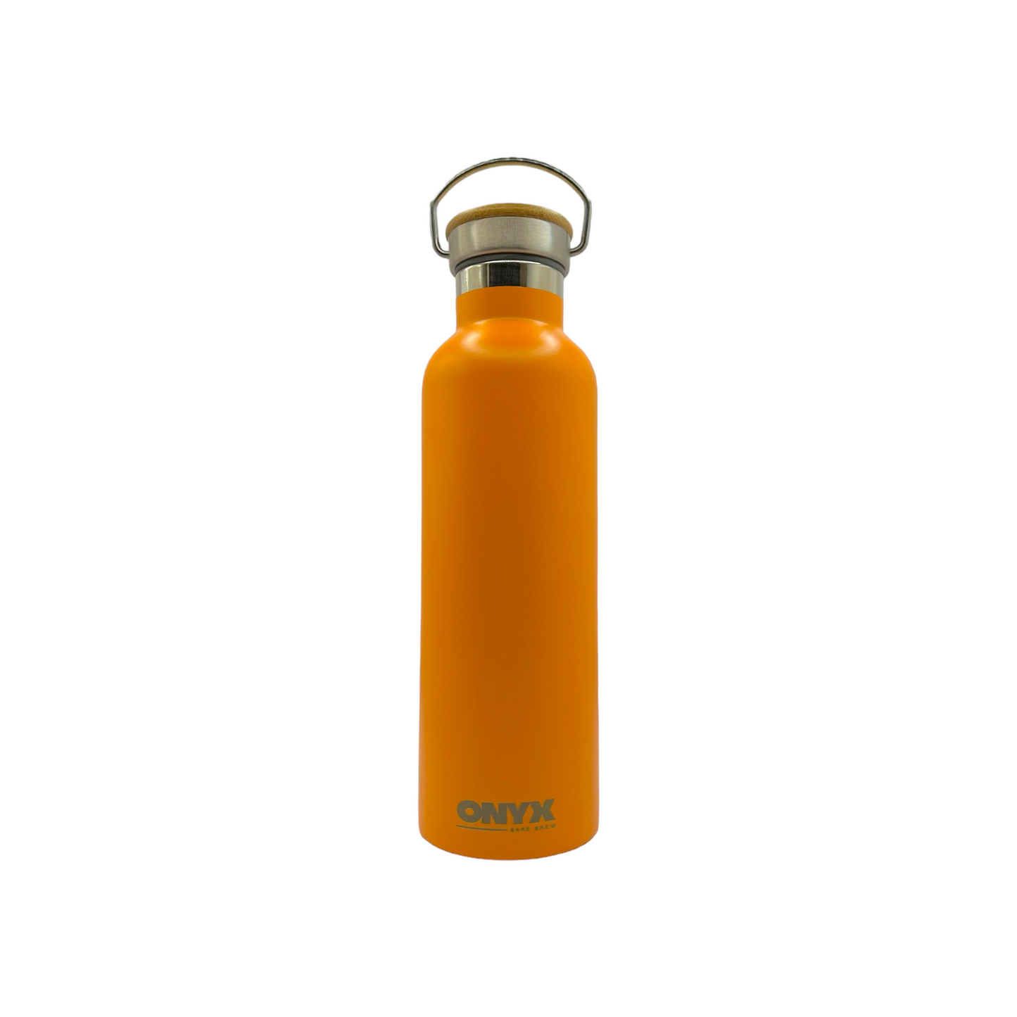 Onyx Stainless Steel Insulated Water Bottle - 700ml capacity. Keep beverages hot for 12 hours and cold for 24 hours. Colour Orange
