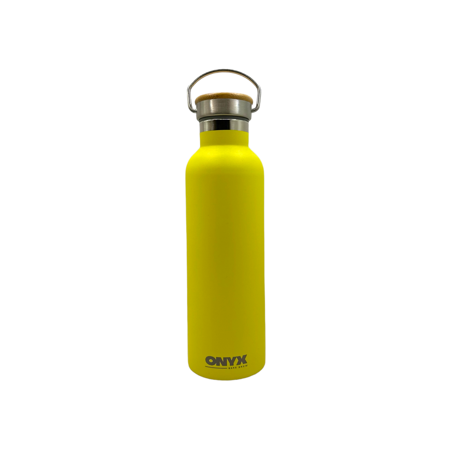 Onyx Stainless Steel Insulated Water Bottle - 700ml capacity. Keep beverages hot for 12 hours and cold for 24 hours. Colour Yellow
