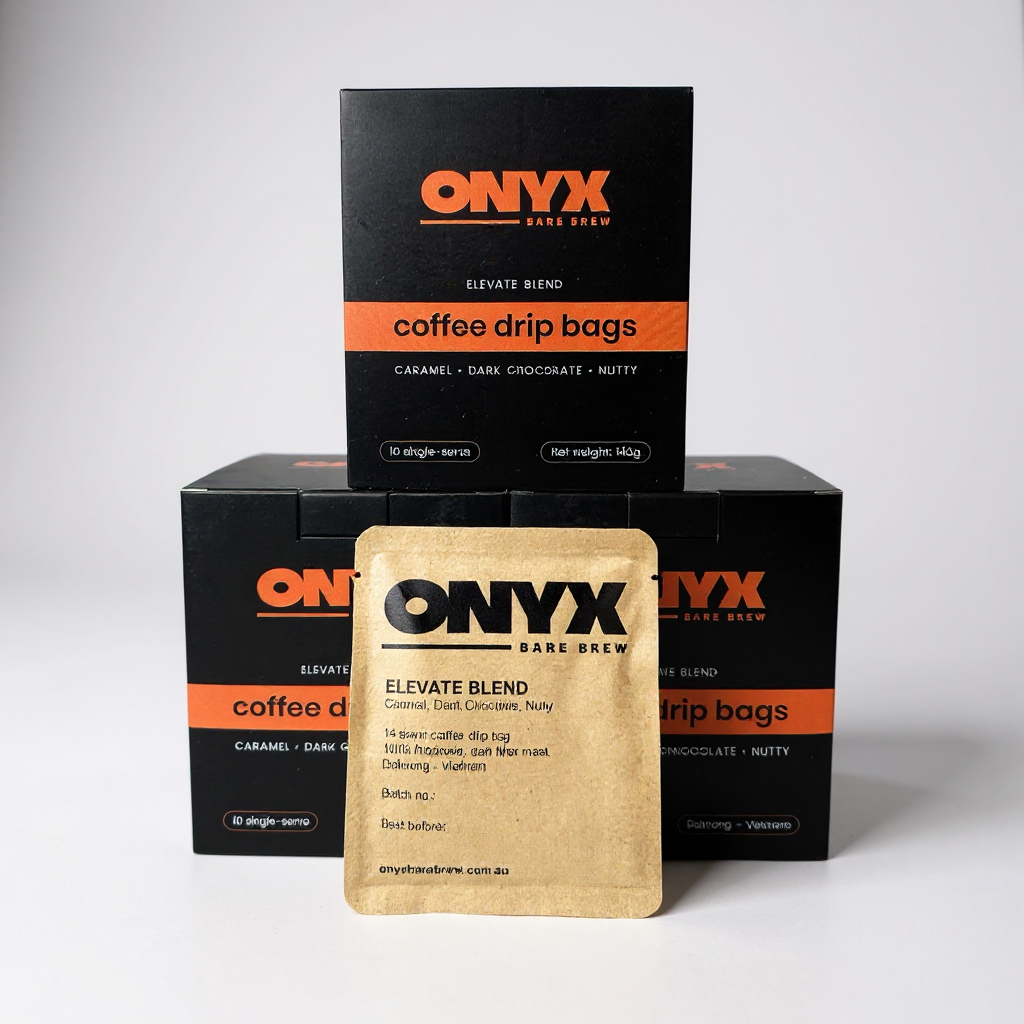 COFFEE DRIP BAGS - ELEVATE BLEND (Dark Roast)