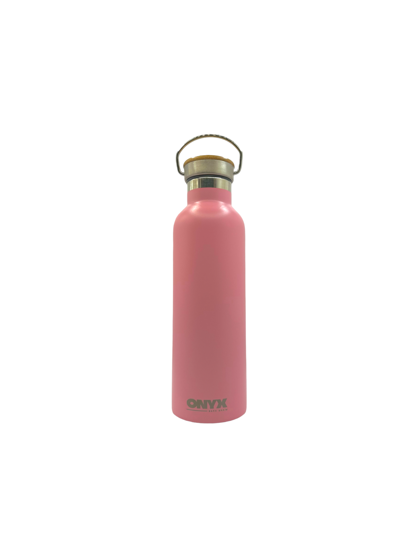 Onyx Stainless Steel Insulated Water Bottle - 700ml capacity.  Keep beverages hot for 12 hours and cold for 24 hours.  Colour Blue Pink