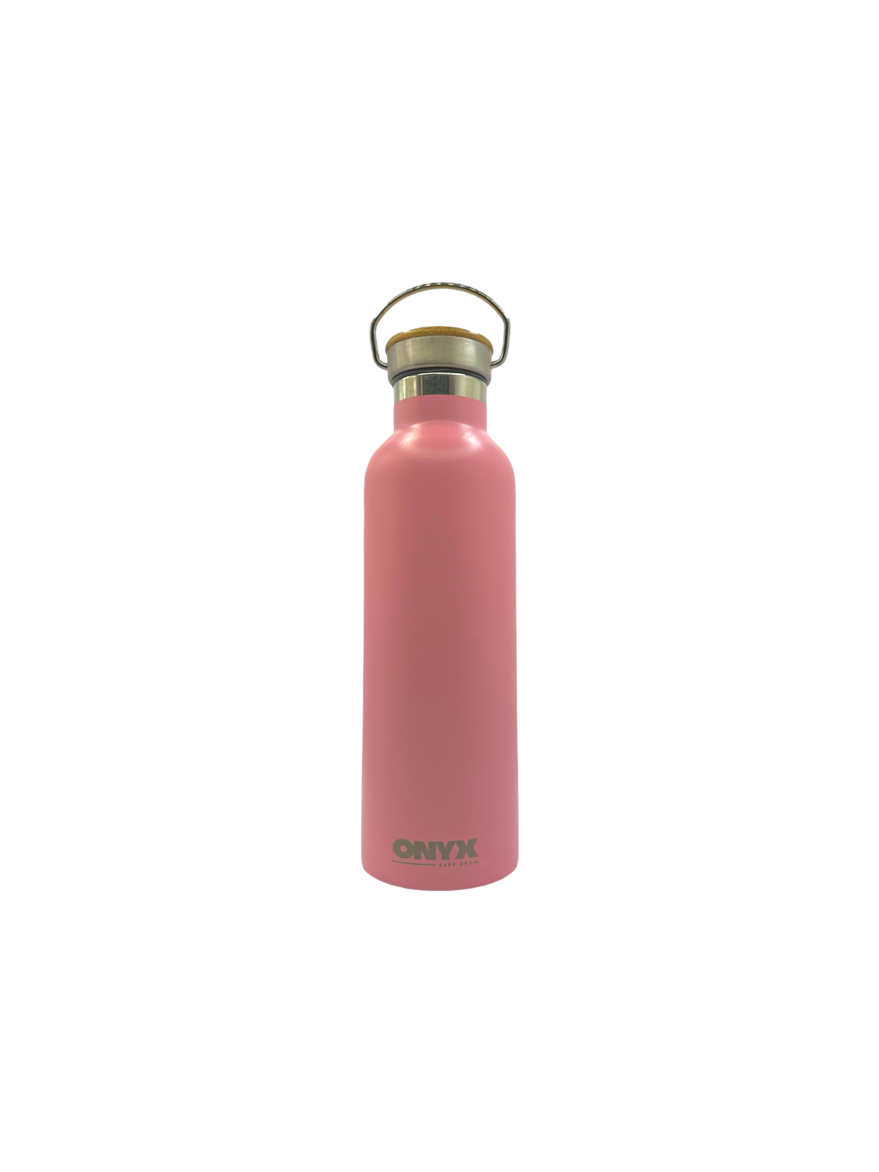 Onyx Stainless Steel Insulated Water Bottle - 700ml capacity.  Keep beverages hot for 12 hours and cold for 24 hours.  Colour Blue Pink