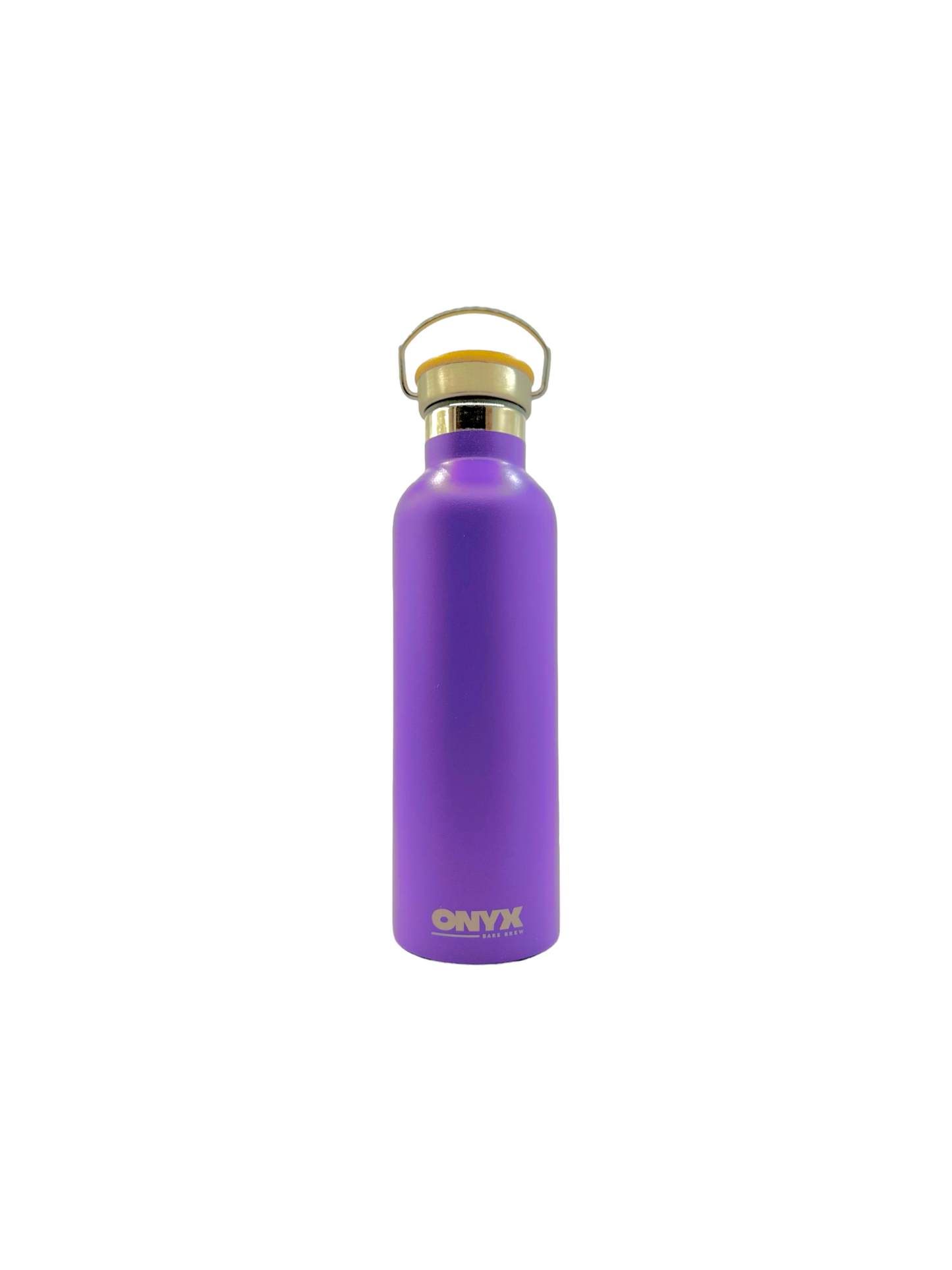 Onyx Stainless Steel Insulated Water Bottle - 700ml capacity.  Keep beverages hot for 12 hours and cold for 24 hours.  Colour Purple