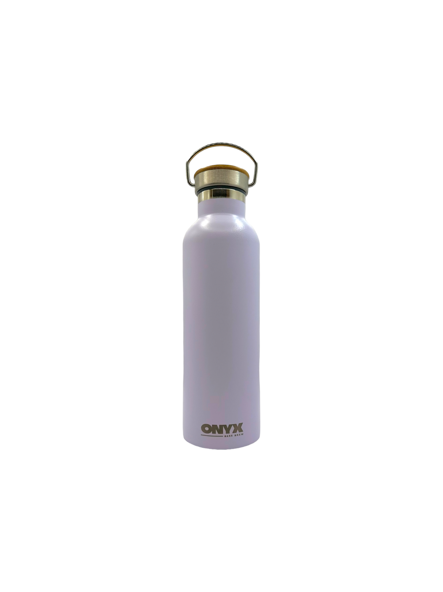 Onyx Stainless Steel Insulated Water Bottle - 700ml capacity.  Keep beverages hot for 12 hours and cold for 24 hours.  Colour White