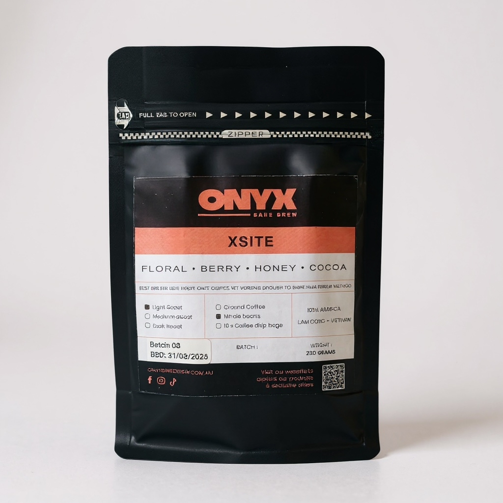 XSITE – Bright, Floral & Fruity, 100% Arabica (Whole beans)